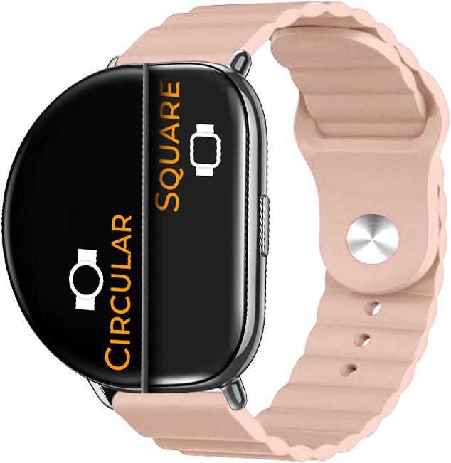 Ремешок Wave для ZEPP E Square/Circular Powdery (26348-0C)