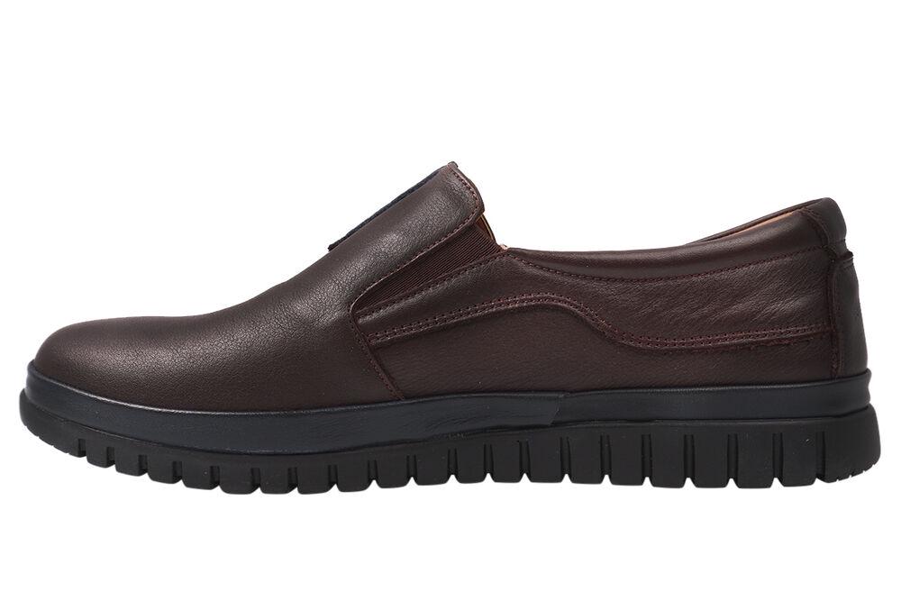 Кеди-сліпони чоловічі Ridge зі шкіри на низькому ходу на шнурівці р. 41 Кабір (403-21DTC) - фото 2 Кеди-сліпони чоловічі Ridge зі шкіри на низькому ходу на шнурівці р. 41 Кабір (403-21DTC) - фото 2