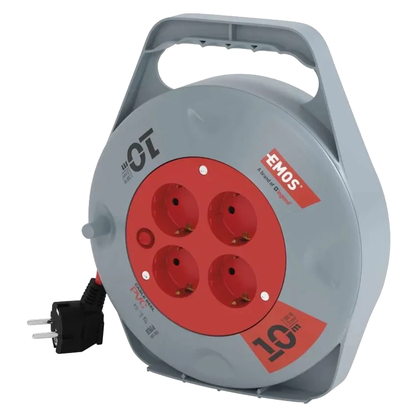 Подовжувач на котушці EMOS P19510 10 м SCHUKO (2983440975) Подовжувач на котушці EMOS P19510 10 м SCHUKO (2983440975)