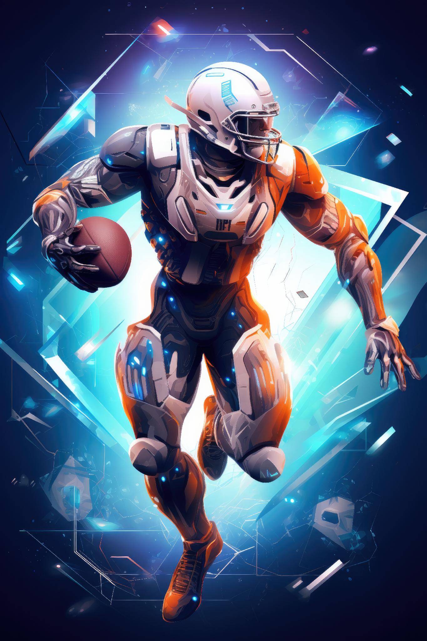 Пазл дерев'яний фігурний Космічний футбол А3 картонна коробка 200 елементів