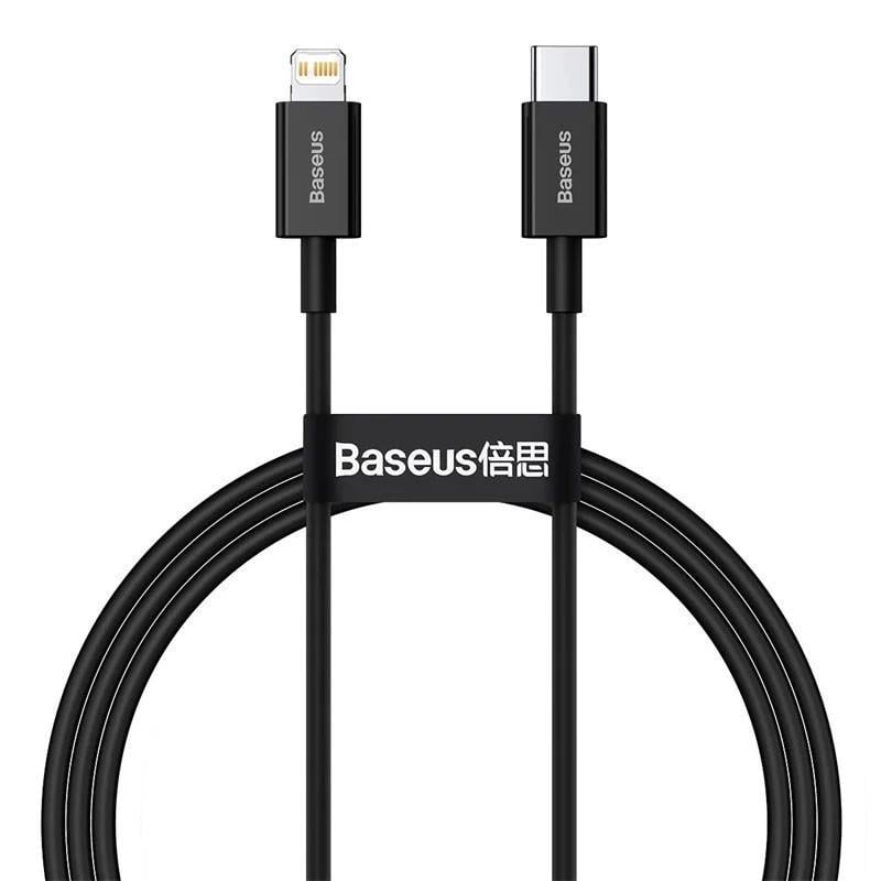 Кабель дата BASEUS Superior Series Fast Charging Type-C to Lightning PD 20W 2 м Чорний (CATLYS-C)