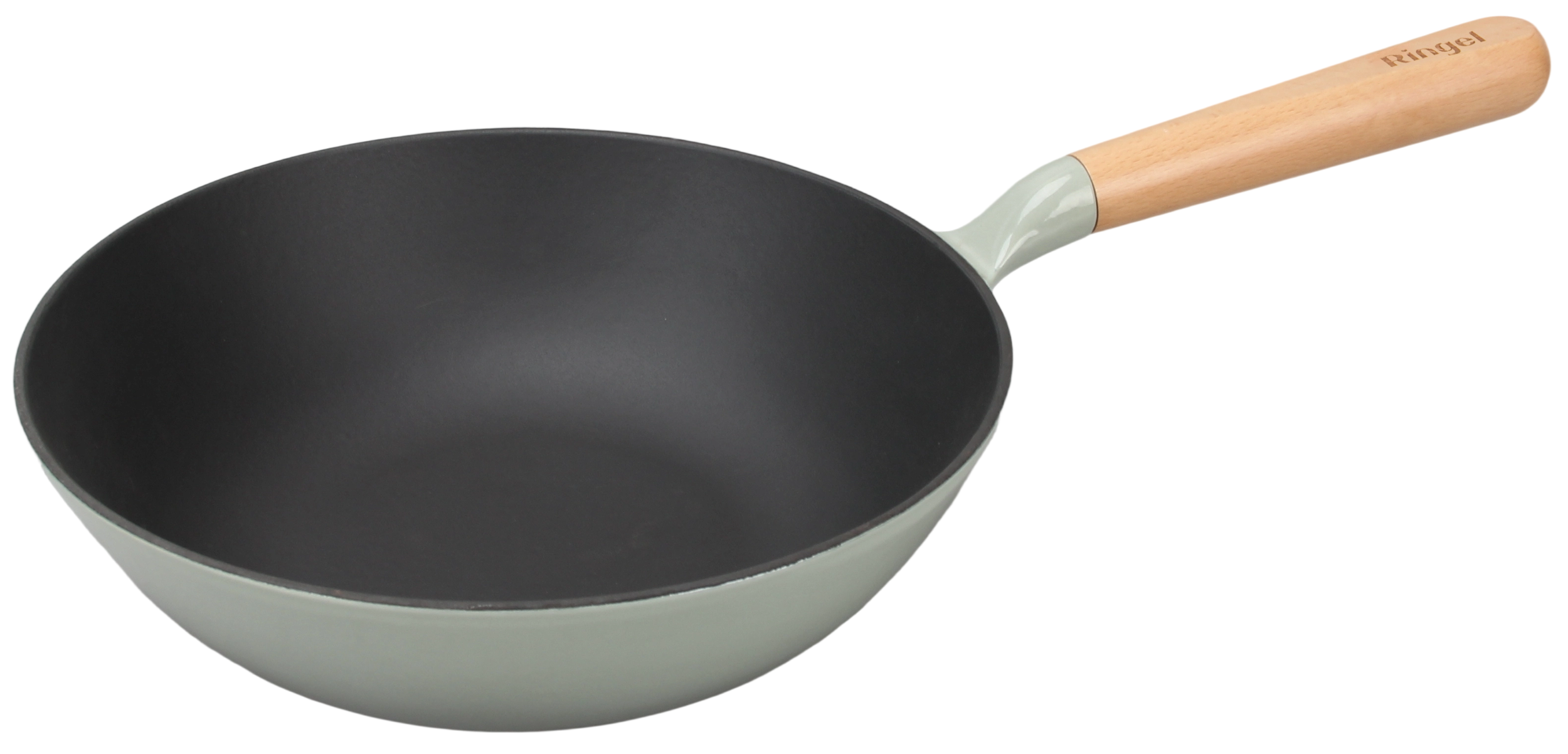 Сковорода RINGEL WOK PrimaVERA чавунна 26 см без кришки (UG-RG-1147-26/w ci)