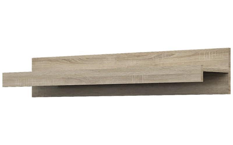 Полка навесная Эверест Британия ПН-10 Дуб сонома (108367)