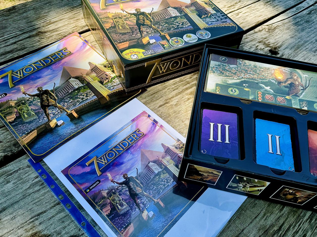 Настольная игра 7 Чудес Первое издание (000006) - фото 4 Настольная игра 7 Чудес Первое издание (000006) - фото 4