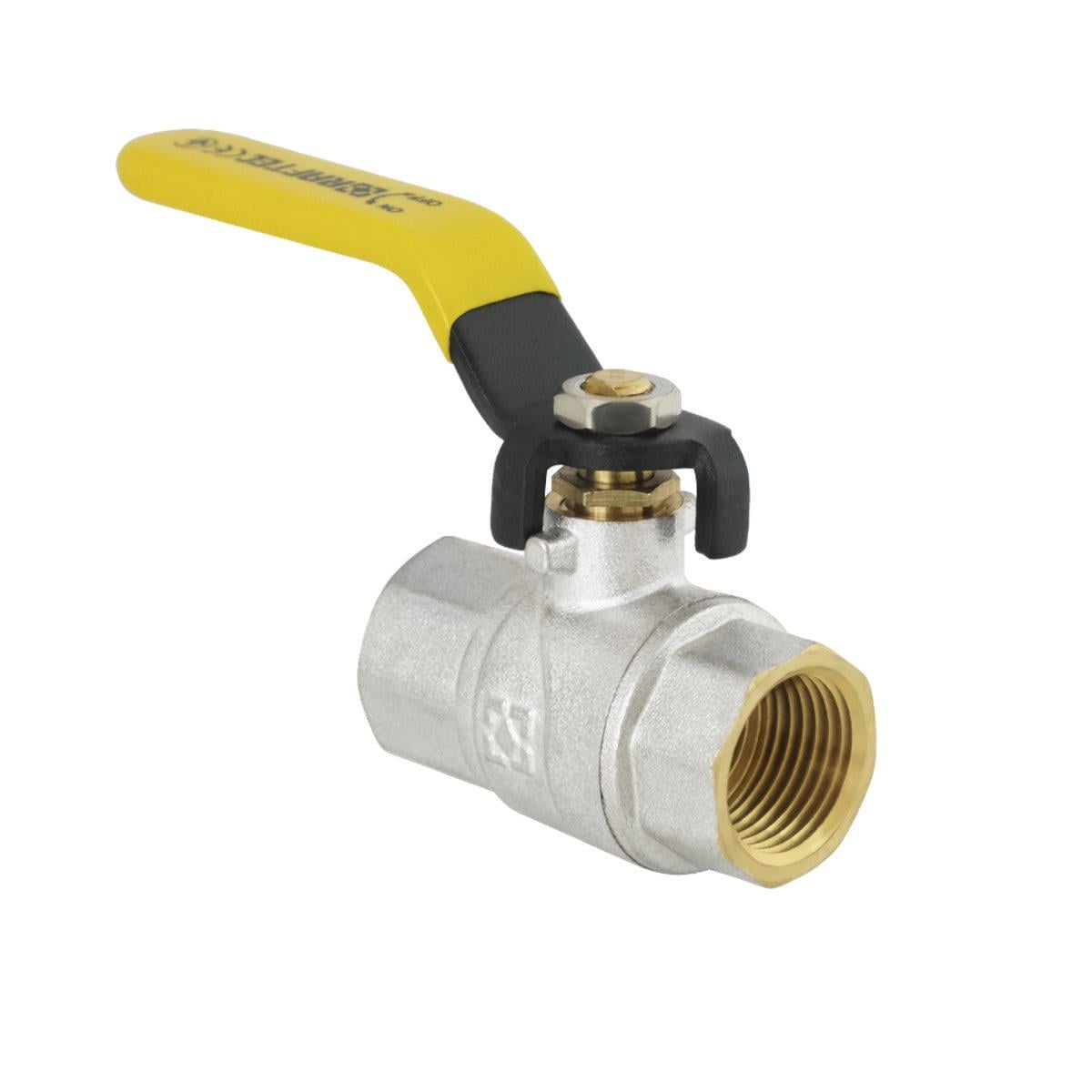 Кран кульовий Raftec PN40 ВВ 1/2" Yellow (43593)