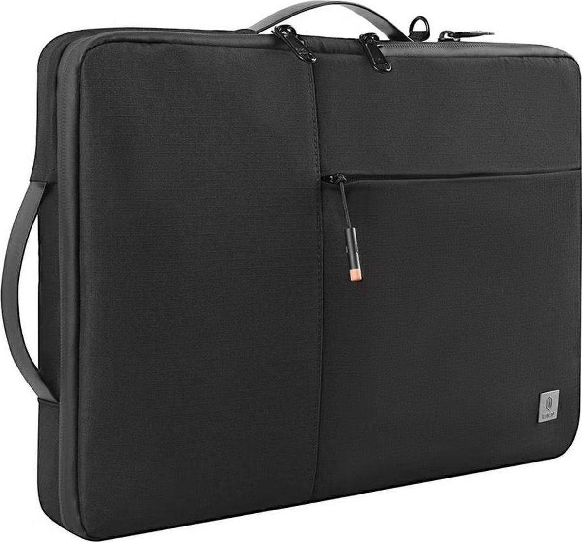 Сумка для ноутбука WIWU Alpha Double Layer Sleeve для MacBook 13.3 Black - фото 2