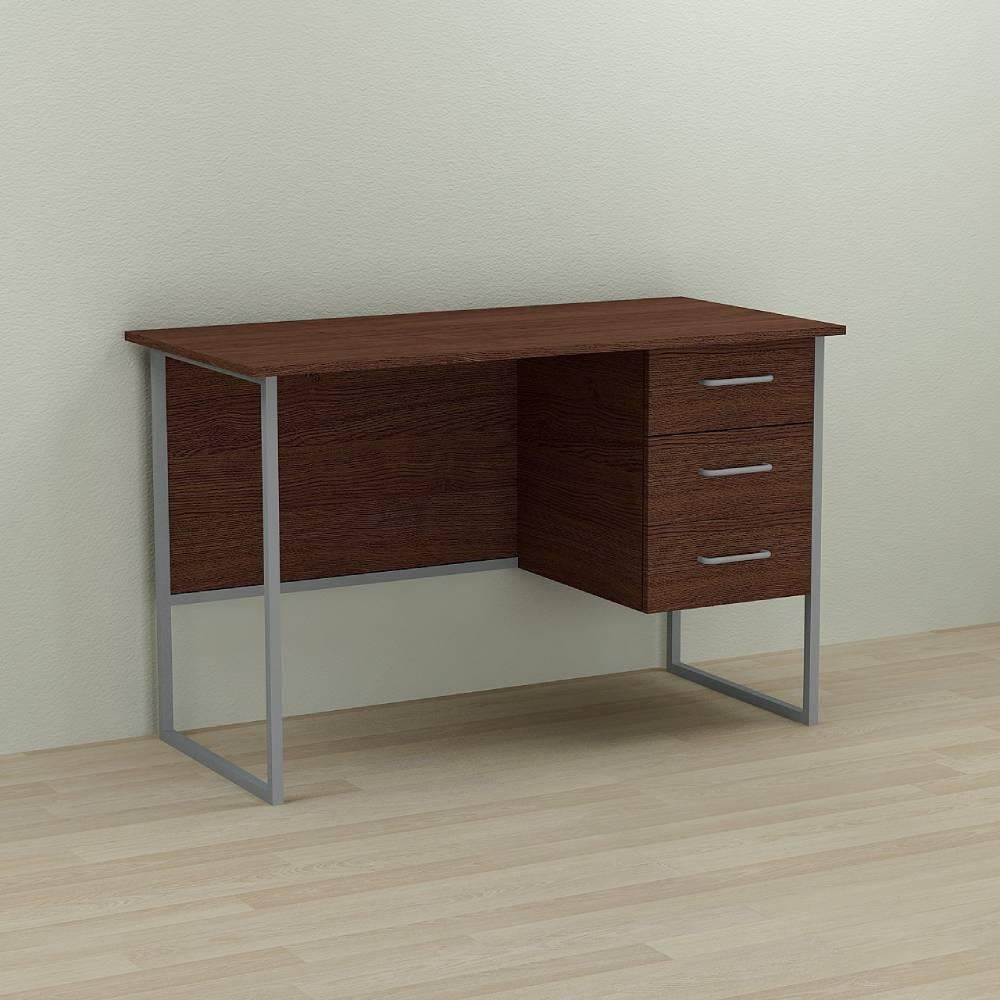 Комп'ютерний стіл Ferrum-decor Гаррі ДСП 16 мм 75x140x70 см Сірий/Венге (FRD-105764)