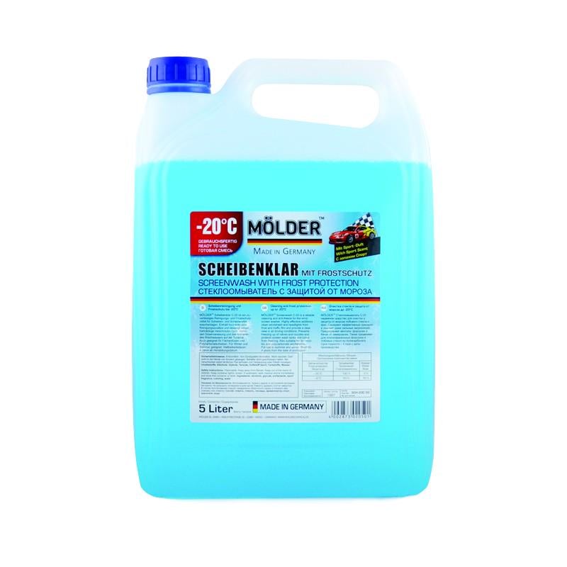 Очищувач скла зимовий MOLDER Sport 5 л -20°C (SCH-20C-50)