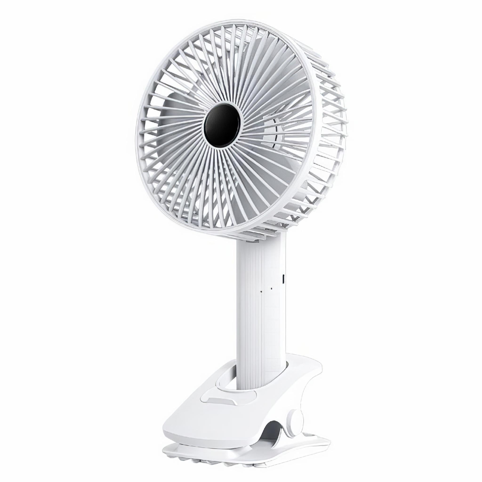 Вентилятор портативный на прищепке Desktop Fan Multi Function USB Белый (7f528b51)