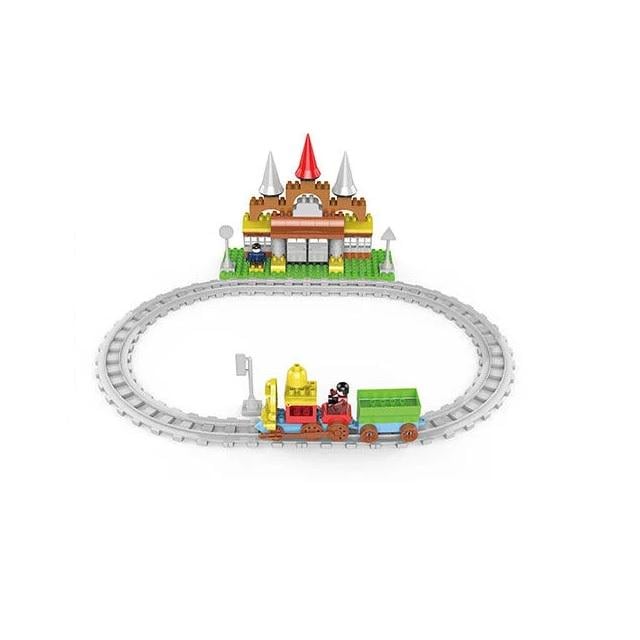 Конструктор Железная дорога Tracko 2 фигурки героев 109 деталей Multicolor (151670)