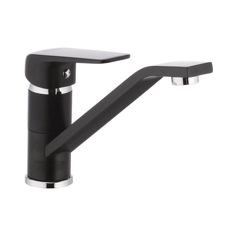 Смеситель для кухни Mixxus Oregon 555 Black (MX0010)