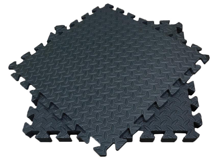 Пол мягкий-пазл EVA 500х500х10 мм Черный (1994659600) - фото 6 Пол мягкий-пазл EVA 500х500х10 мм Черный (1994659600) - фото 6