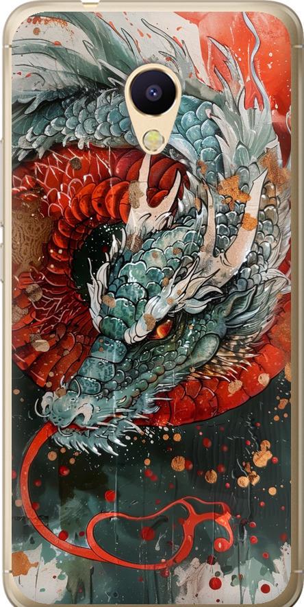 Чехол на Meizu M5s Стихия огня (6101u-776-42517)