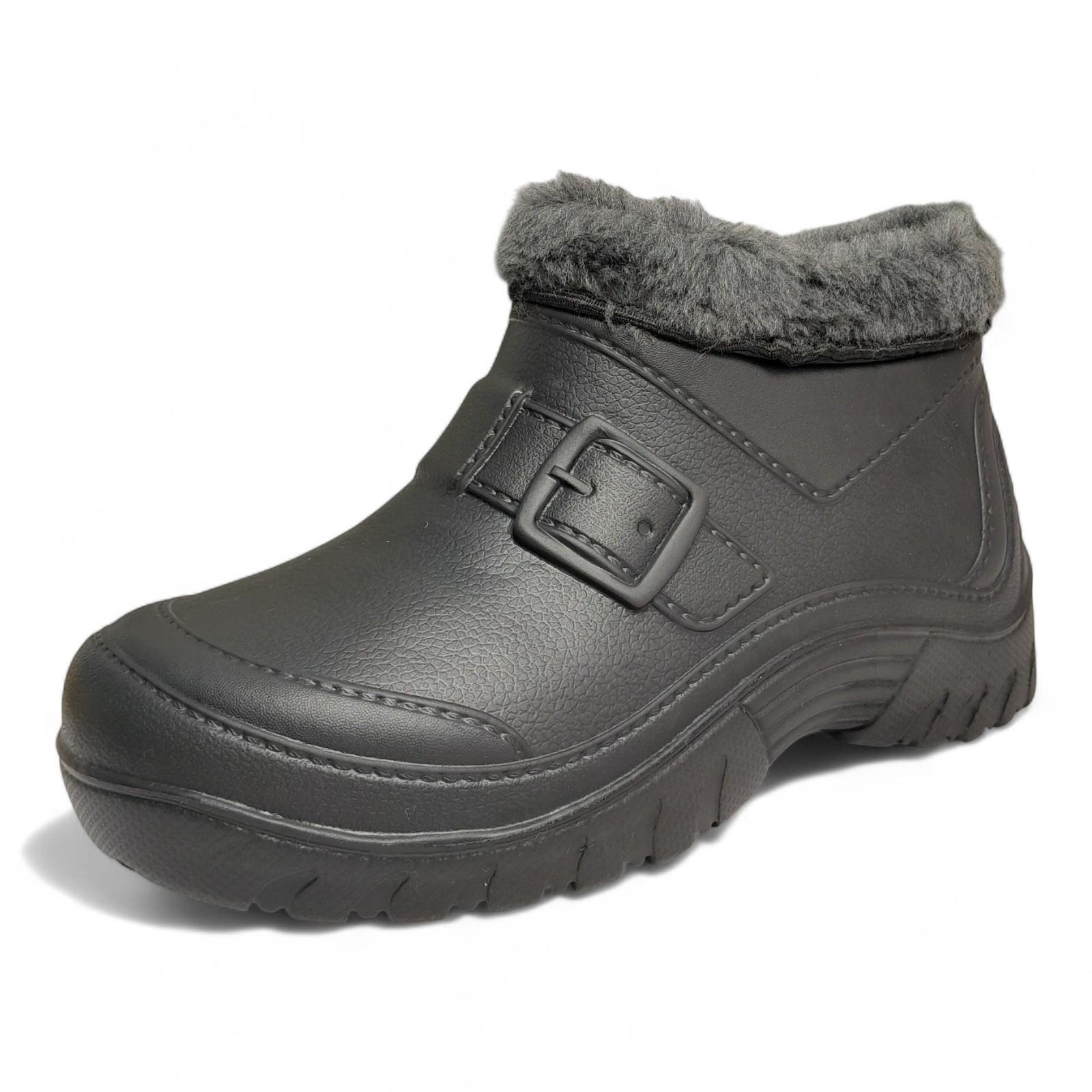 Галоши мужские на меху Krok Б-16 р. 44 28,5 см Черный (2764519269) - фото 3