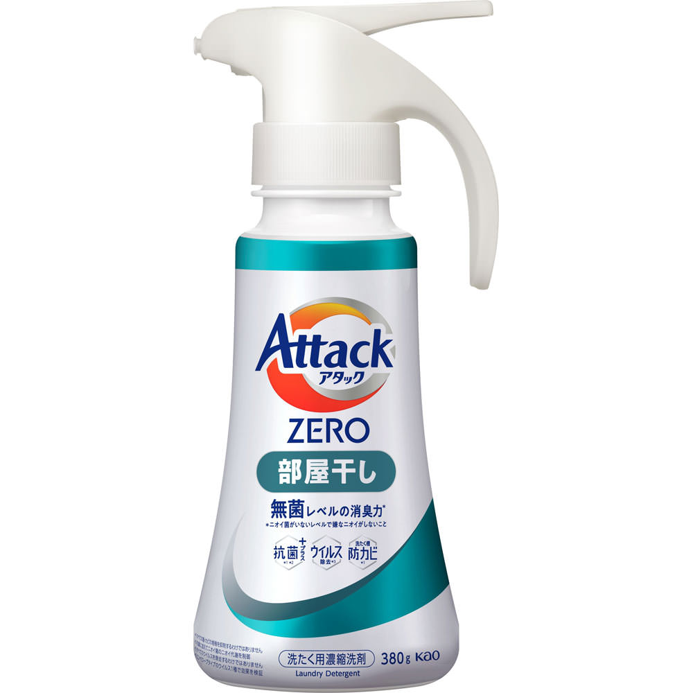 Стиральное средство жидкое Attack ZERO КАО спрей 380 г (436568) Стиральное средство жидкое Attack ZERO КАО спрей 380 г (436568)