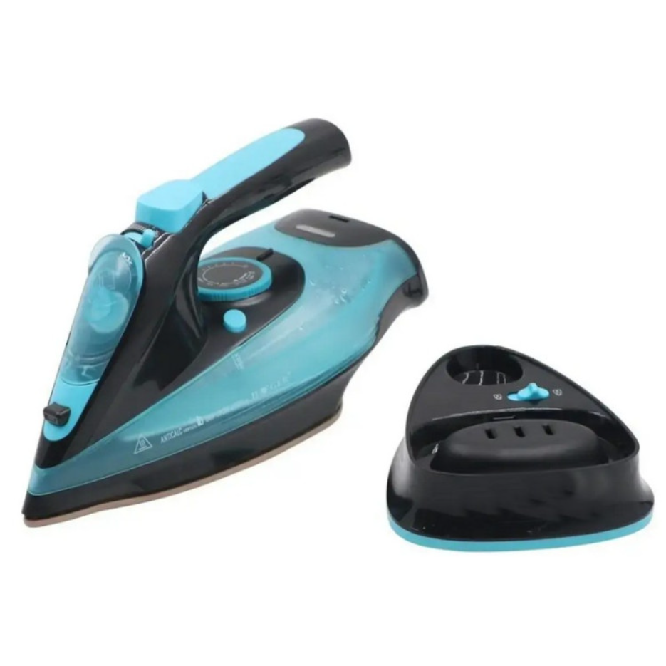 Праска парова акумуляторна Domotec MS1210B з керамічною підошвою 2400 Вт (28436756) - фото 3 Праска парова акумуляторна Domotec MS1210B з керамічною підошвою 2400 Вт (28436756) - фото 3