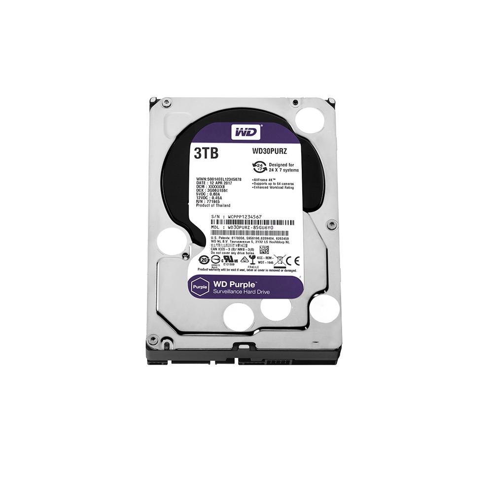 Жесткий диск Western Digital Purple 3TB WD30PURZ 3.5 SATA III