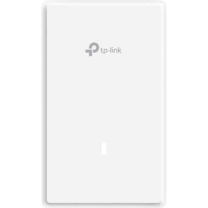 Точка доступа TP-Link Omada EAP725-Wall Wi-Fi 7 BE3600 2,4/5 ГГц 2x2.5 GbE 1xGbE 1xPoE 4 антенны White (36944228)