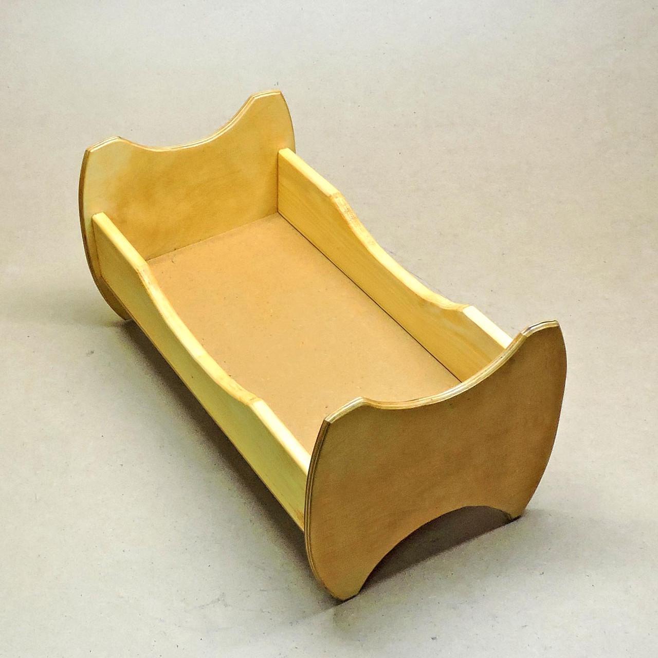 Кровать для кукол из дерева Жасмин Карри (КРТ-000702) - фото 5 Кровать для кукол из дерева Жасмин Карри (КРТ-000702) - фото 5