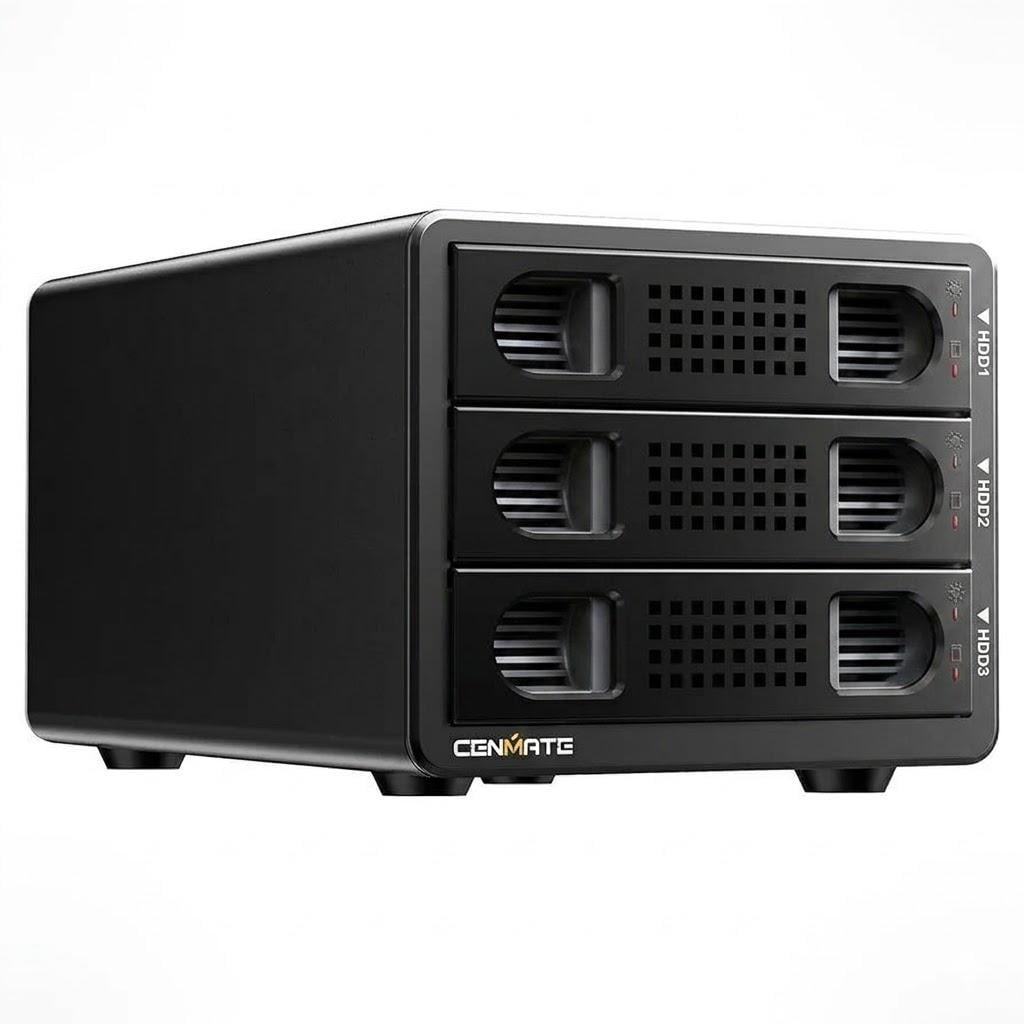 Корпус зовнішній для 3 дисків CENMATE 803U3-5G (35237900) Корпус зовнішній для 3 дисків CENMATE 803U3-5G (35237900)