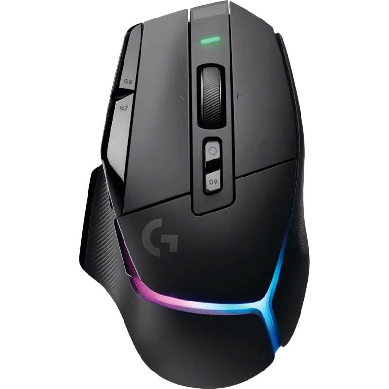 Компьютерная мышка беспроводная игровая Logitech G502 X Plus LIGHTSPEED HERO 25K 25600 dpi RGB Черный (910-006162)