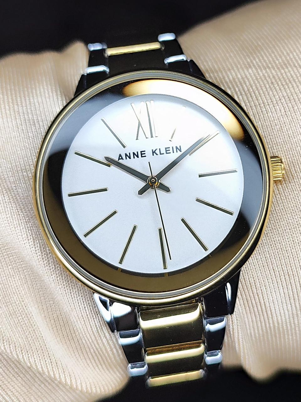 Наручные часы женские Anne Klein AK/3751SVTT с серебристым циферблатом и стальным браслетом