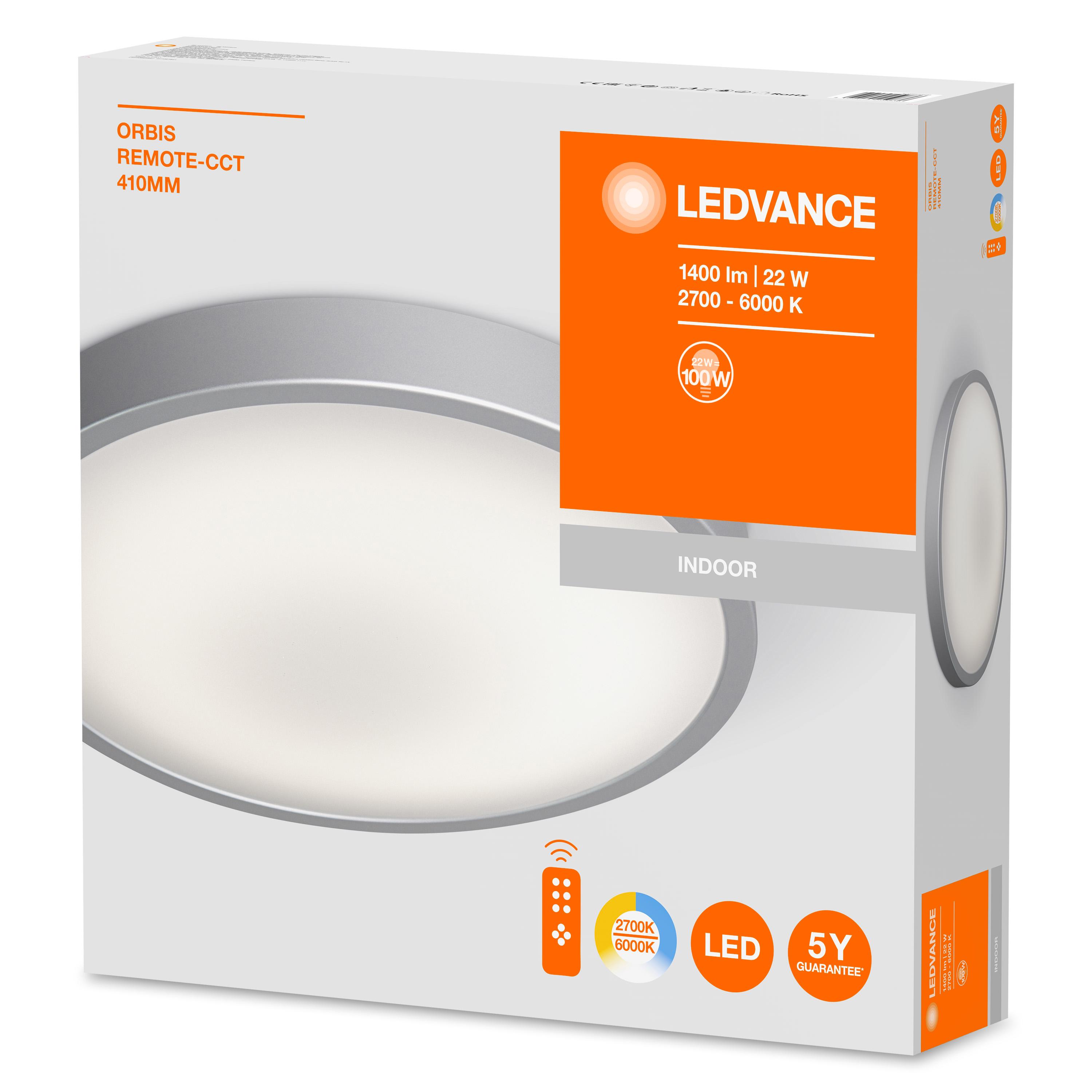 Светильник накладной Ledvance ORBIS CCT LED DIM 21,5 W 220 V 1400 lm 2700-6000K (4058075259836) - фото 3