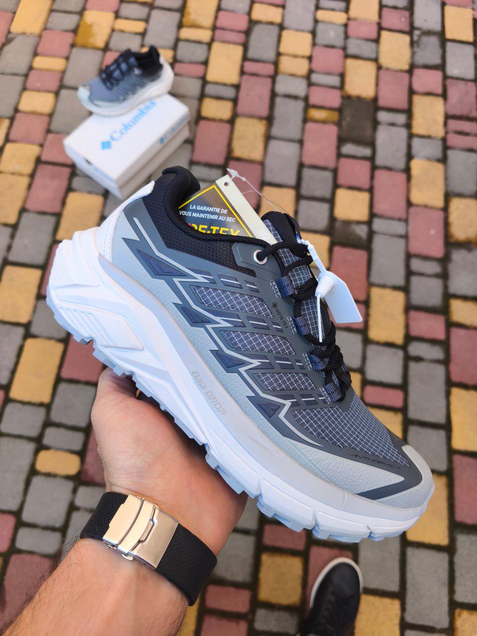 Кроссовки мужские термо зимние аналог Columbia Expedition Max Gore-Tex р. 43 26,5 см Grey (744943)