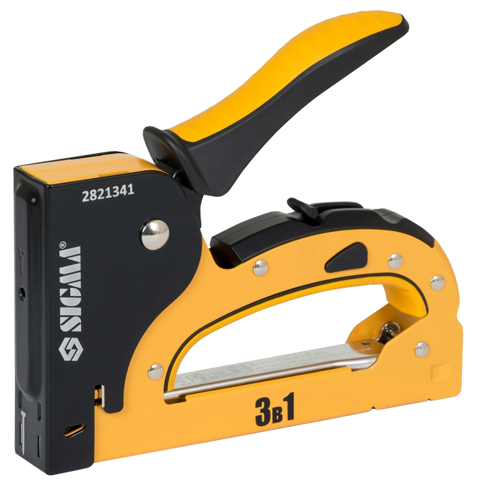 Степлер ресорного типу Sigma 3в1 (47266)