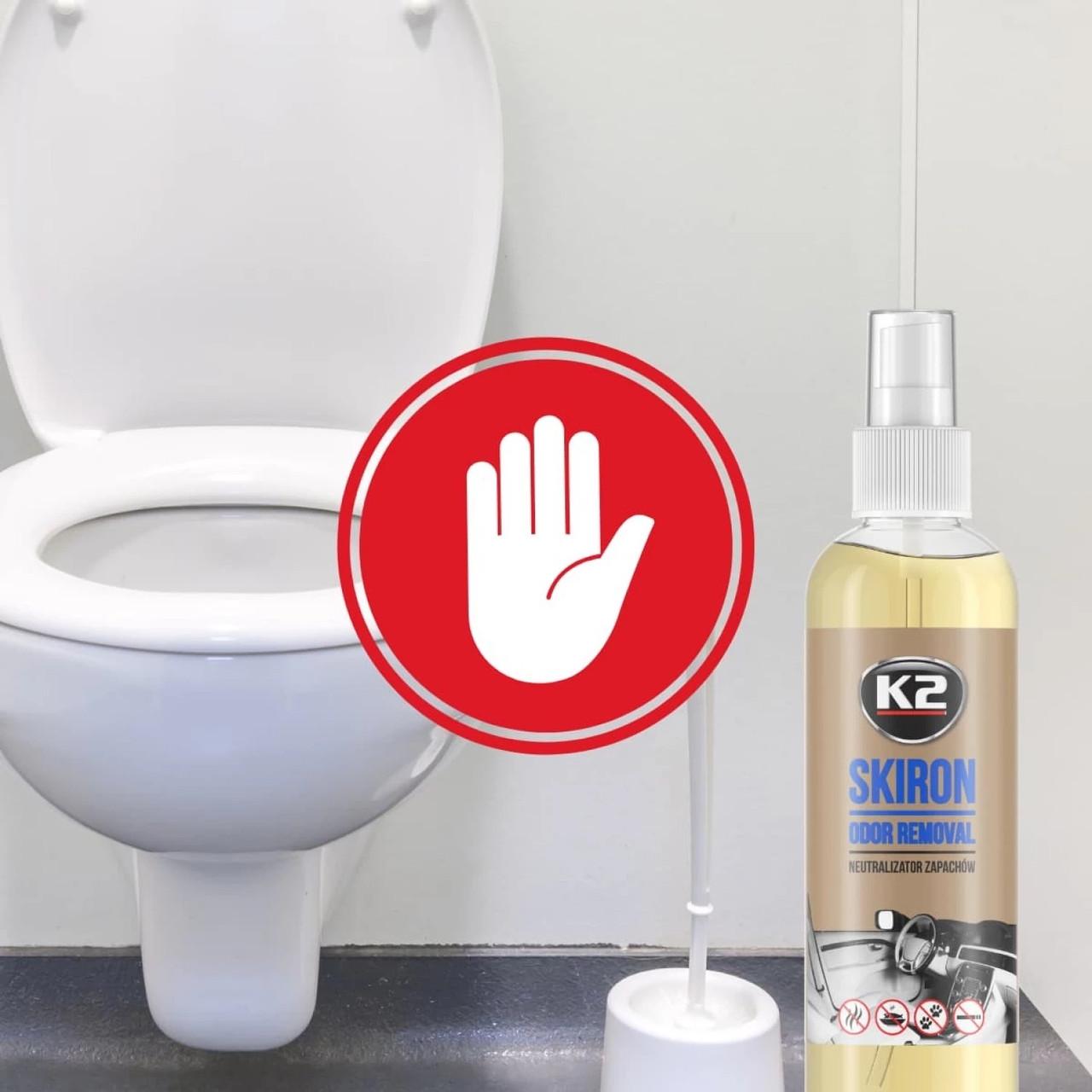 Нейтрализатор запаха и освежитель воздуха К2 Skiron с распылителем 250 мл (V023) - фото 5