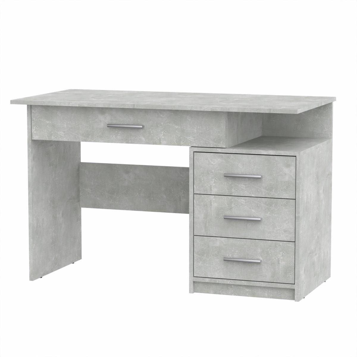 Стіл письмовий Компаніт Студент-2 120х60х75 см Ательє світлий (25411156)