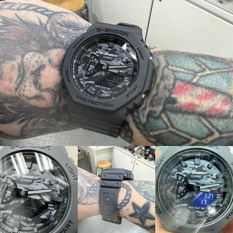 Годинник кварцевий Casio GA-2100CA-8AER D 48 мм (11782652) - фото 2 Годинник кварцевий Casio GA-2100CA-8AER D 48 мм (11782652) - фото 2