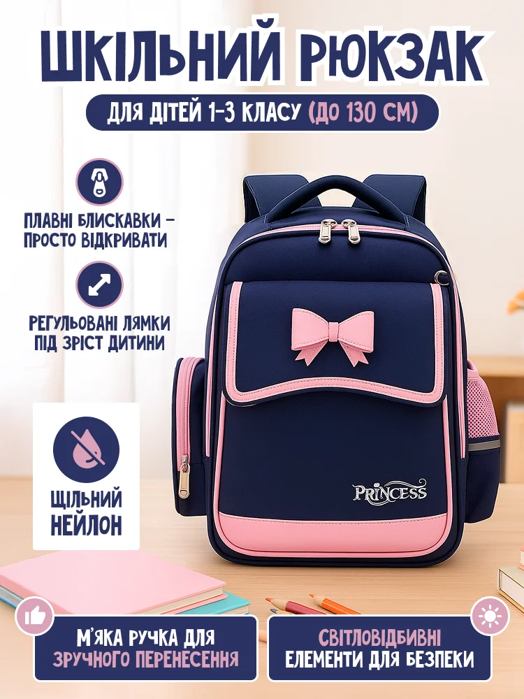 Шкільний рюкзак (Q00658) - фото 2 Шкільний рюкзак (Q00658) - фото 2