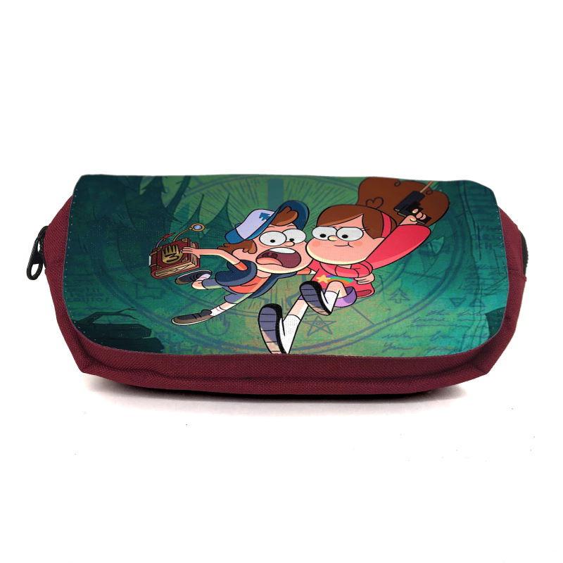 Пенал школьный Gravity Falls GFS-009 Бордовый (1468272903)