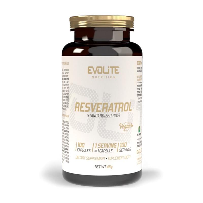 Ресвератрол Evolite Nutrition Resveratrol 60 мг 100 вер. капс. для женщин
