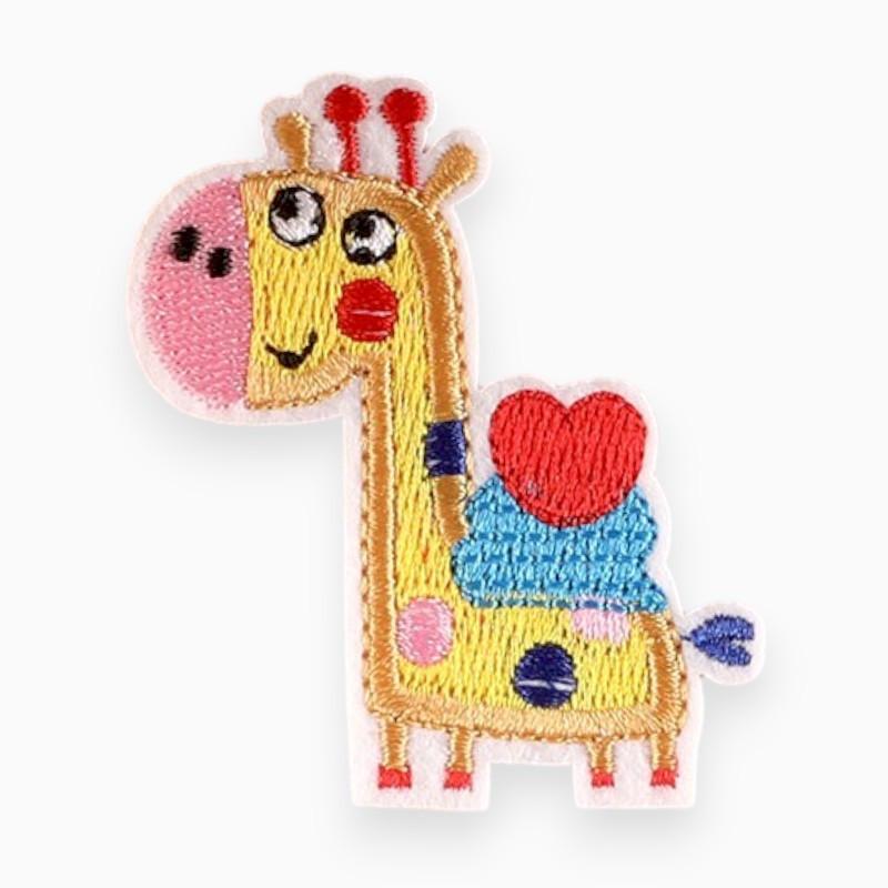 Аппликация Cheerful giraffe самоклеящаяся 6х5,5 см 1 шт. Желтый (АС6055ж04)