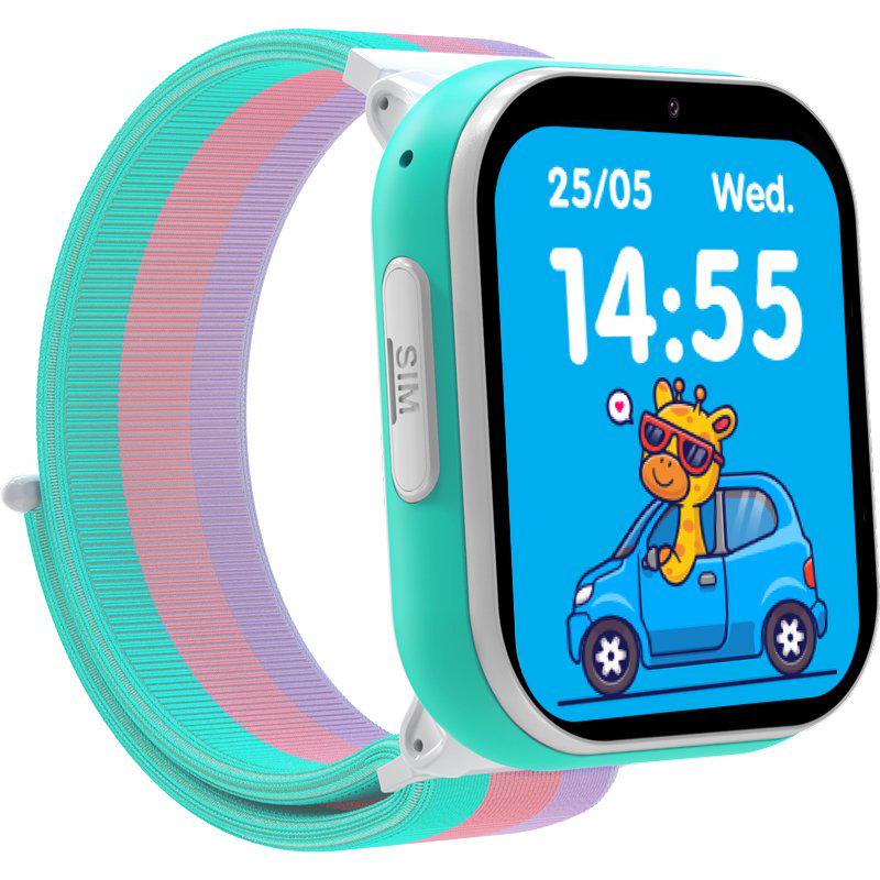 Смарт-годинник дитячий Gelius GP-PK008 Rainbow з GPS/4G White (98500) - фото 2