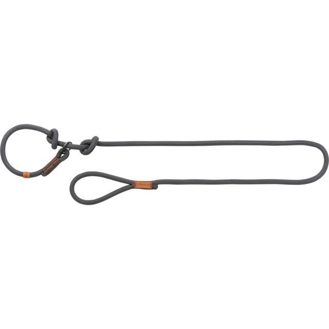 Поводок-полузамок Trixie BE NORDIC для собак S 170 см Темно-серый/Коричневый (TX-17241)