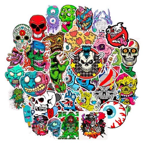 Набор наклеек Horror 50 шт. (3341)