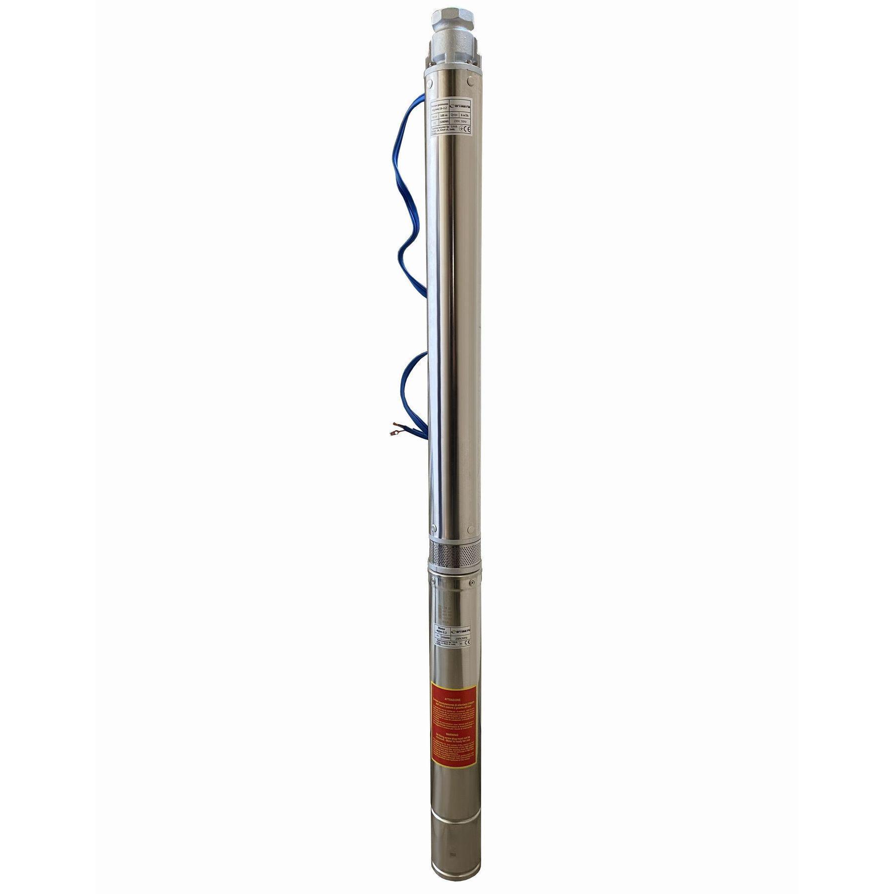 Свердловинний насос Optima PM 4QJm4/26 з кабелем 2 м (17630) Свердловинний насос Optima PM 4QJm4/26 з кабелем 2 м (17630)