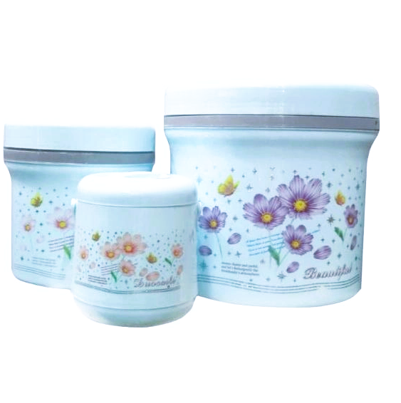 Термос пищевой Flowers Stenson MT-4588 0,8/3,5/8,8 л 3 шт. Blue (585998)