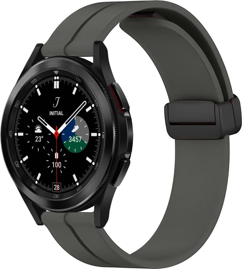 Ремінець для смарт-годинників Rysta для Samsung Galaxy Watch4 Classic 46 мм Dark Grey (41674-25)