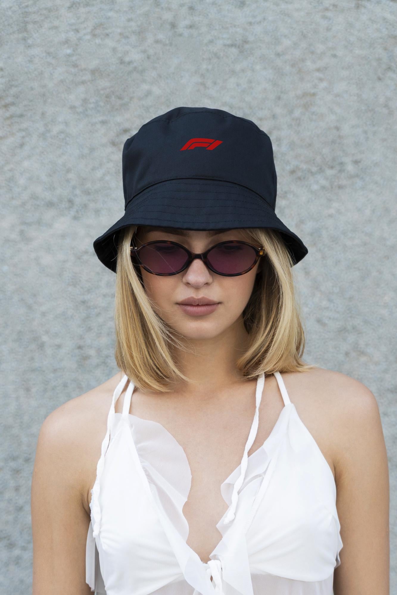 Панамка Without с принтом F1Red унисекс M Black (M8049916)