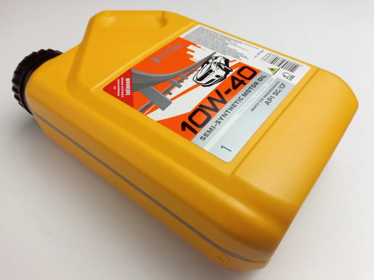 Масло моторне КамаОйл напівсинтетика 10W 40 1 л (777841) - фото 2