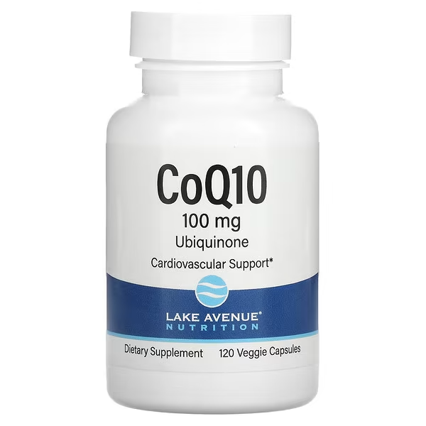 Добавка Lake Avenue Nutrition CoQ10 клас USP 100 мг 120 вегетаріанських капсул (LKN-01414) Добавка Lake Avenue Nutrition CoQ10 клас USP 100 мг 120 вегетаріанських капсул (LKN-01414)