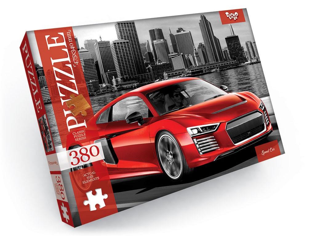 Пазлы детские Speed Car 475х340 мм 380 эл. Пазлы детские Speed Car 475х340 мм 380 эл.