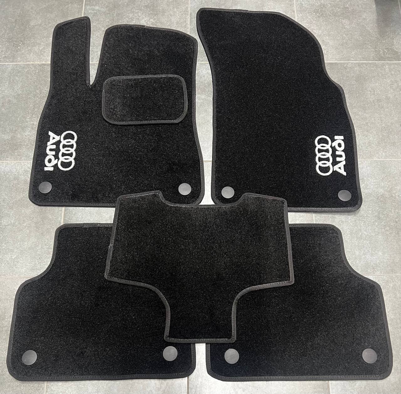 Коврики автомобильные ворсовые в салон для Audi Q7 2015-н. в. 5 шт. Черный (BLCCR1034)