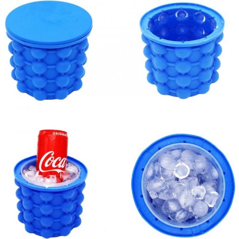 Відро силіконове для льоду Ice Cube Maker Genie (1825737275) - фото 4