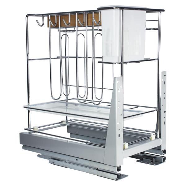 Карго TERRA Muller с нижним креплением с доводчиком 300 мм Хром (98837) - фото 3 Карго TERRA Muller с нижним креплением с доводчиком 300 мм Хром (98837) - фото 3