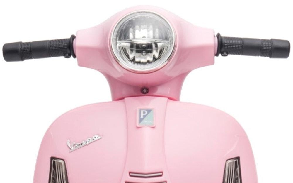 Скутер детский электрический Sun Baby Scooter Vespa Розовый - фото 4